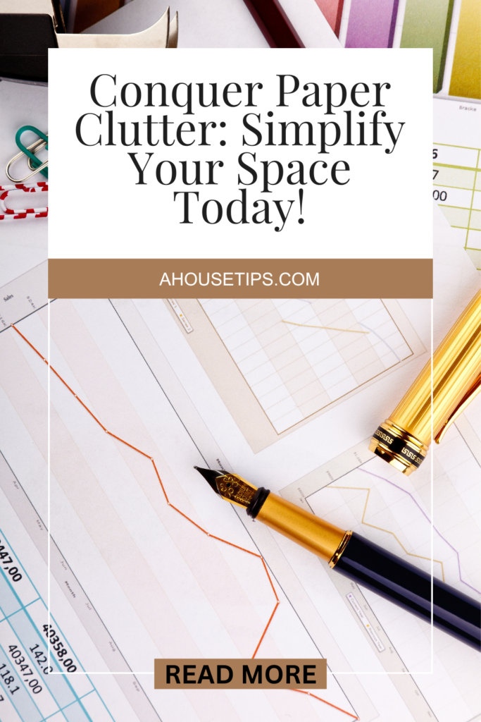 Conquer Paper Clutter: Simplify Your Space Today! 📄✂️