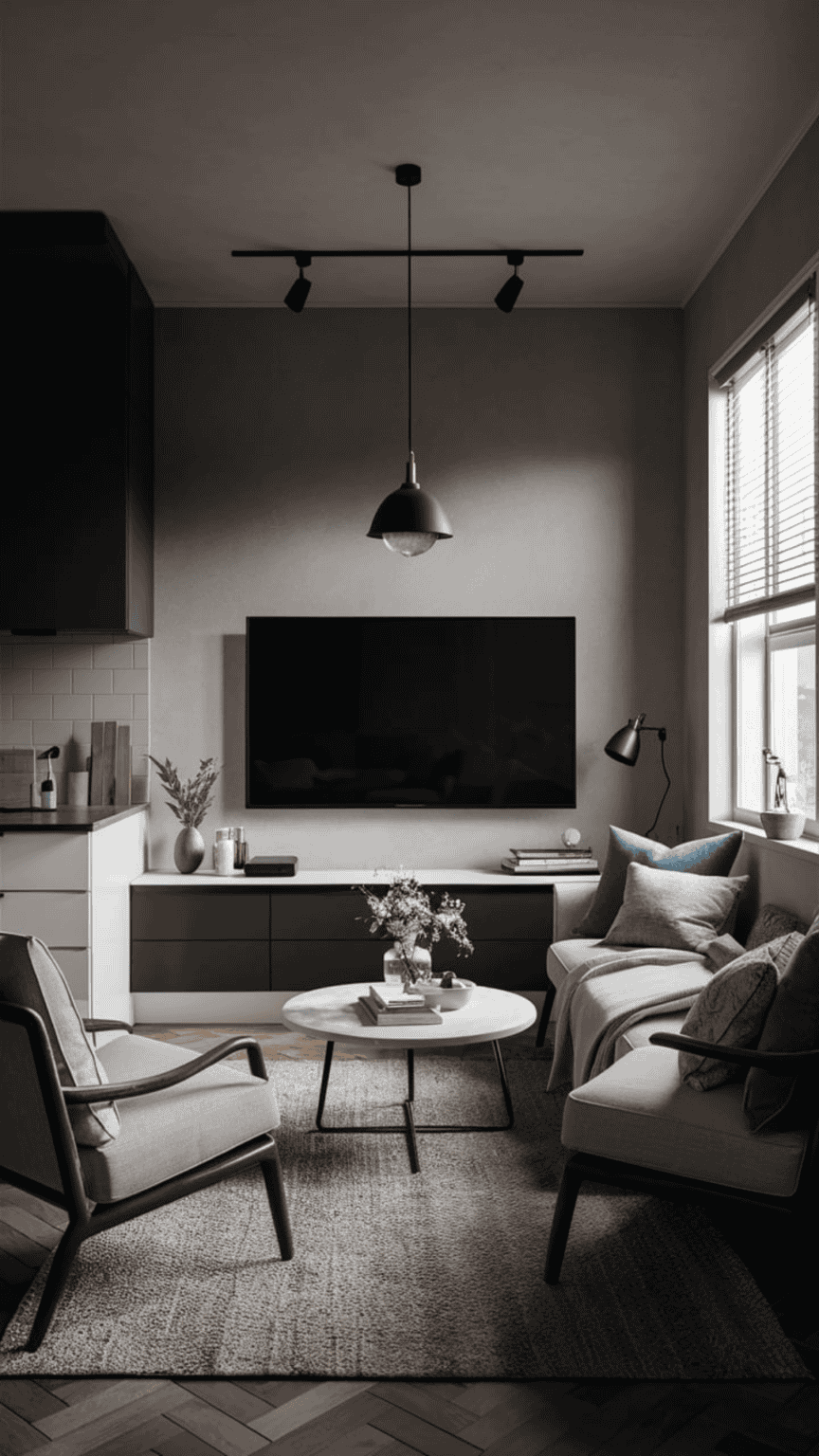 Small Living Room Ideas with TV on a Budget: Maximize Space Without ...