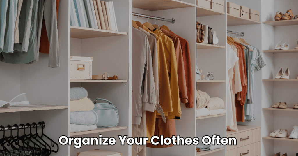 Organize Your Clothes Often