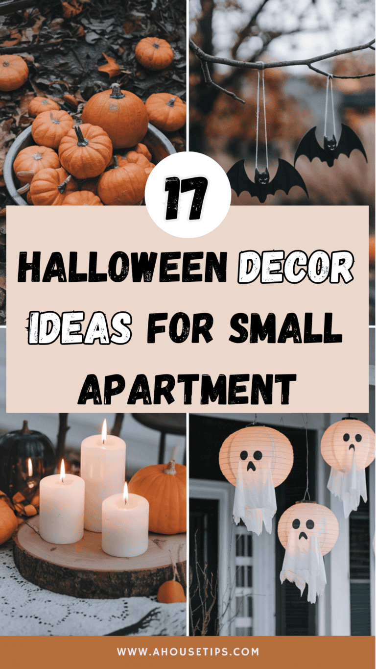 Halloween Decor Ideas for Small Apartment