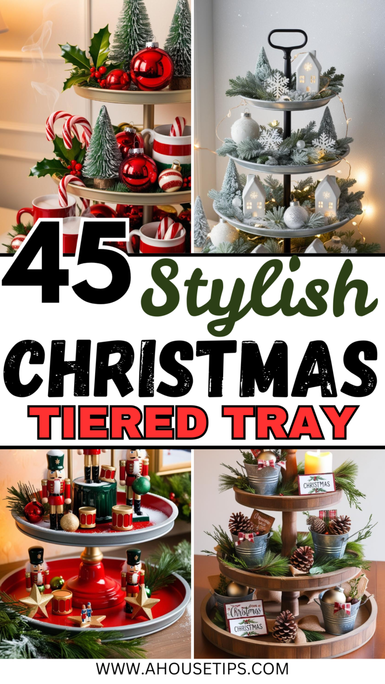 Christmas Tiered Tray Ideas
