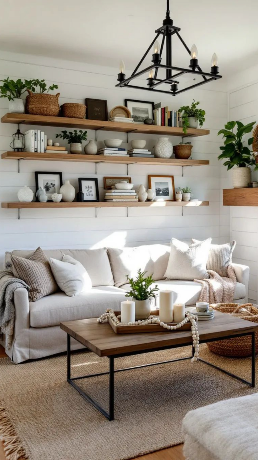 27 Gorgeous Modern Farmhouse Living Room Inspirations