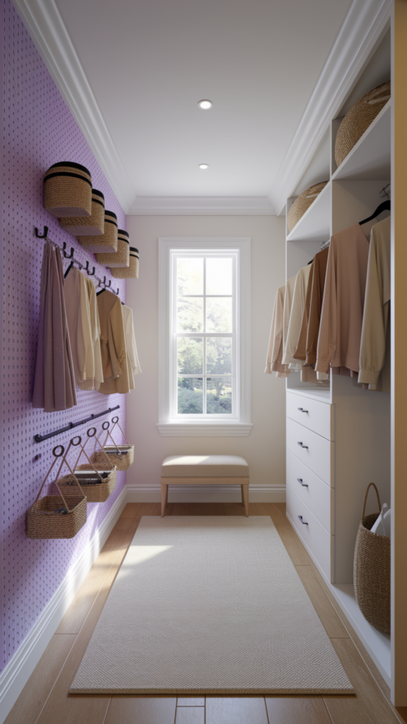 Pegboard Accessory Wall
