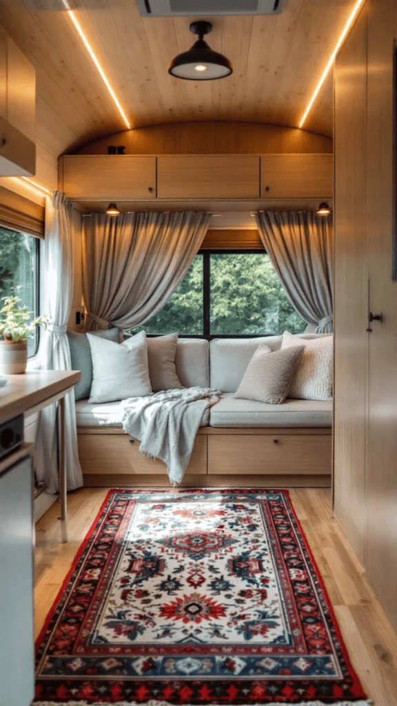 Add a Rug to Ground the Space
