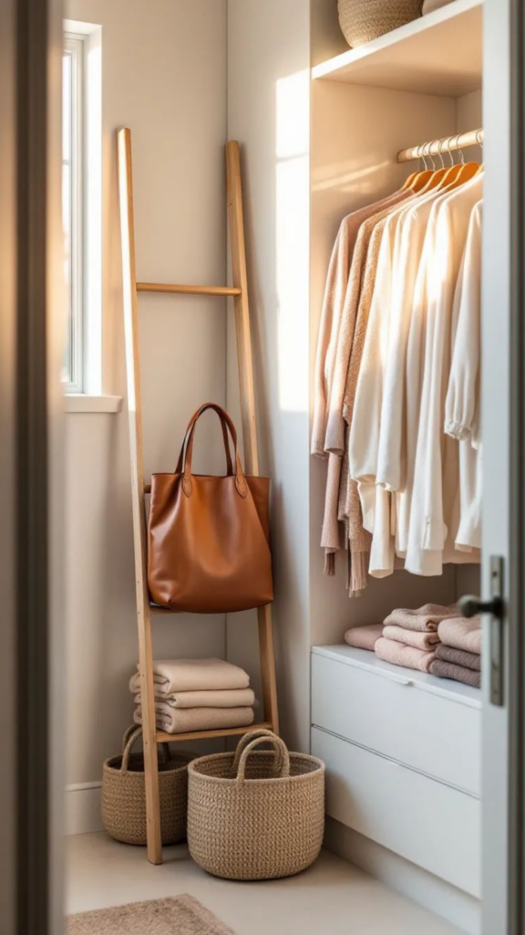 Decorative Ladder Shelf