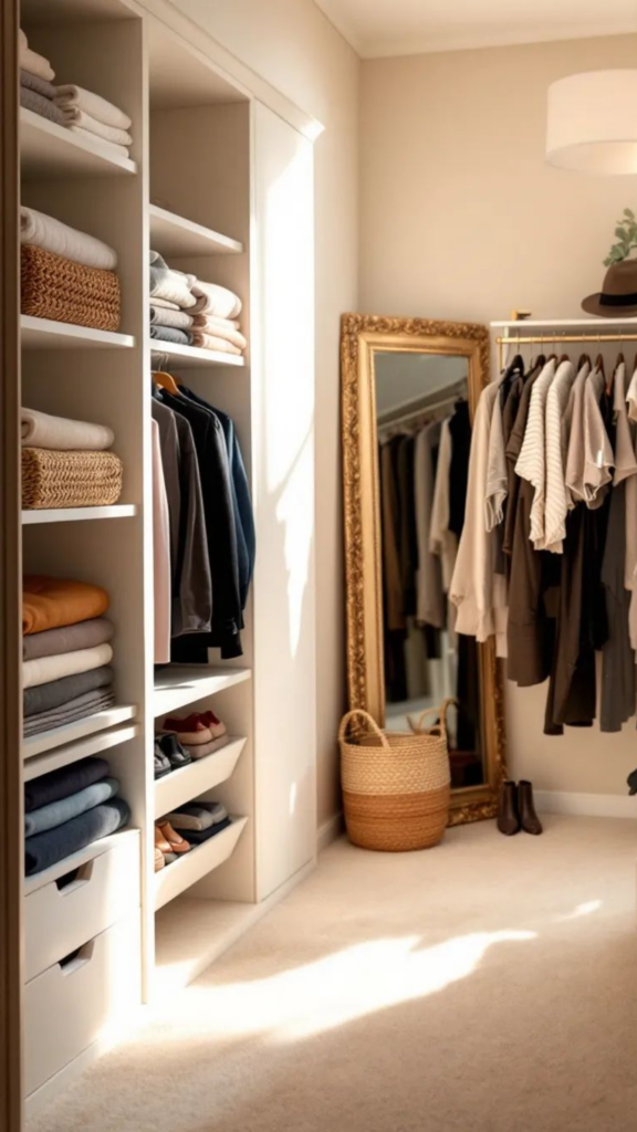 Folded Sweater Cubby
