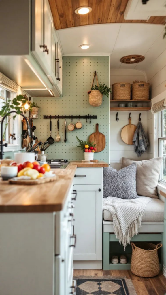 Install a Pegboard for Flexible Storage