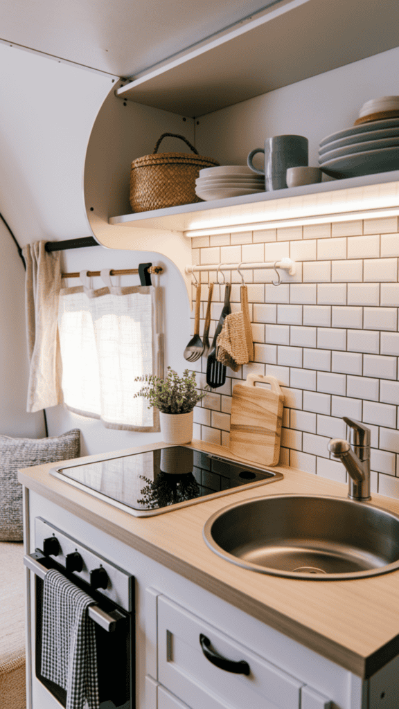 Peel-and-Stick Backsplash for Kitchen Charm