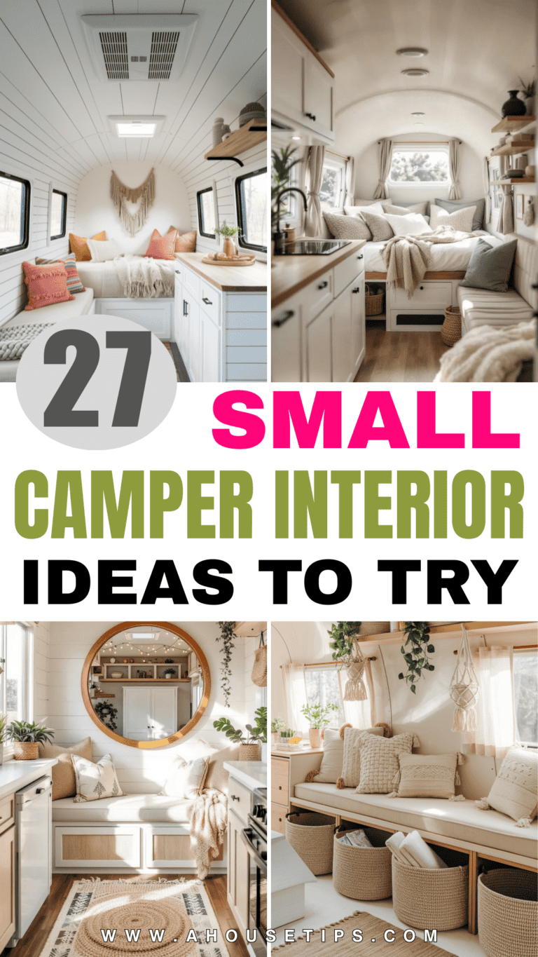 Small Camper Interior Ideas