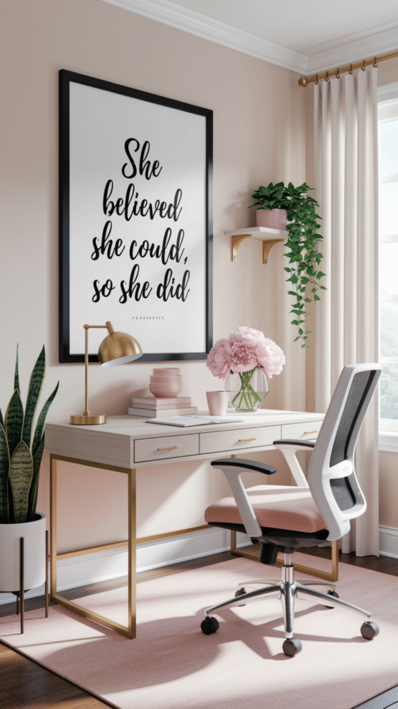 Add an Inspiring Quote Frame