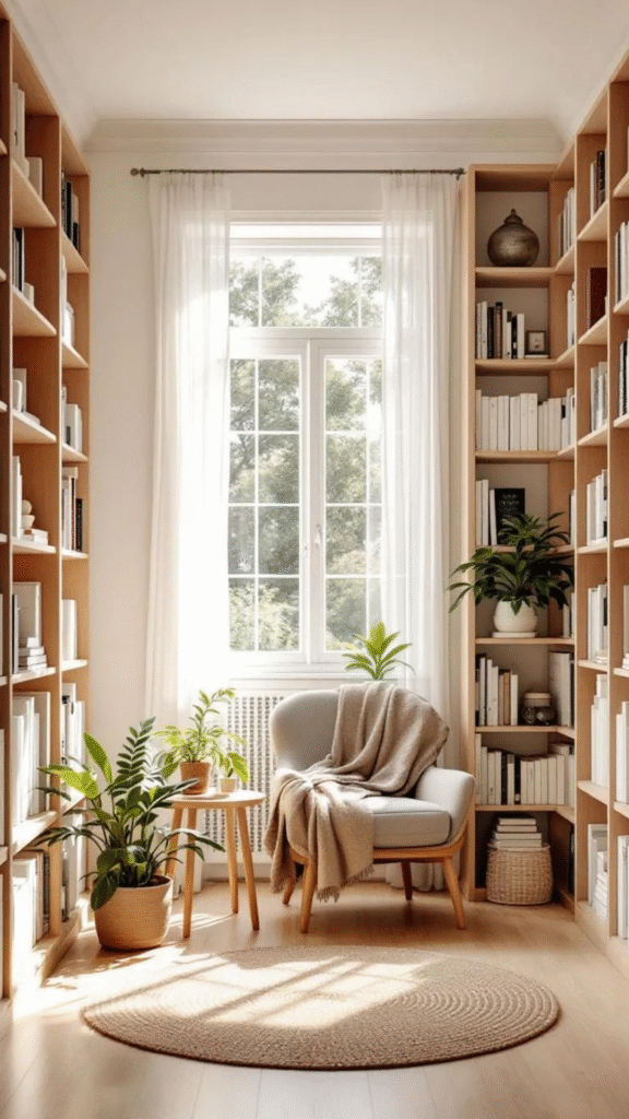 Bright and Airy Library