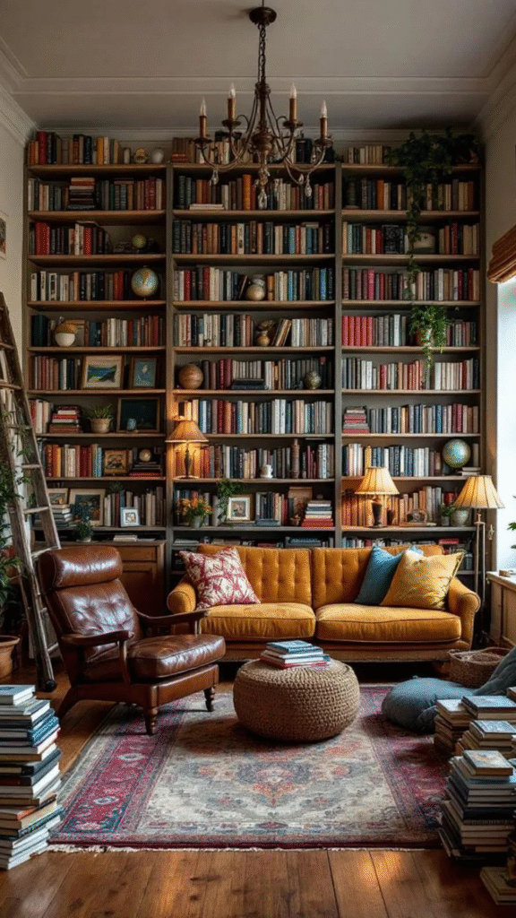 Eclectic Library Style