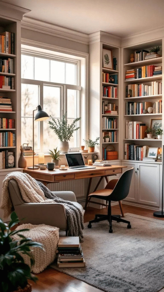 Library Office Combo