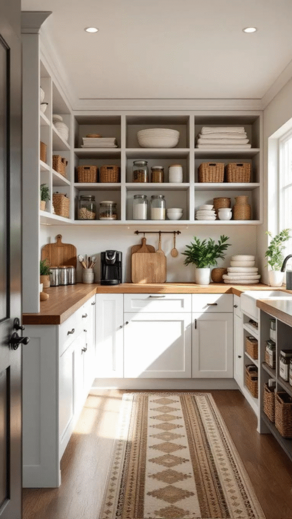 Butcher Block Counter Space