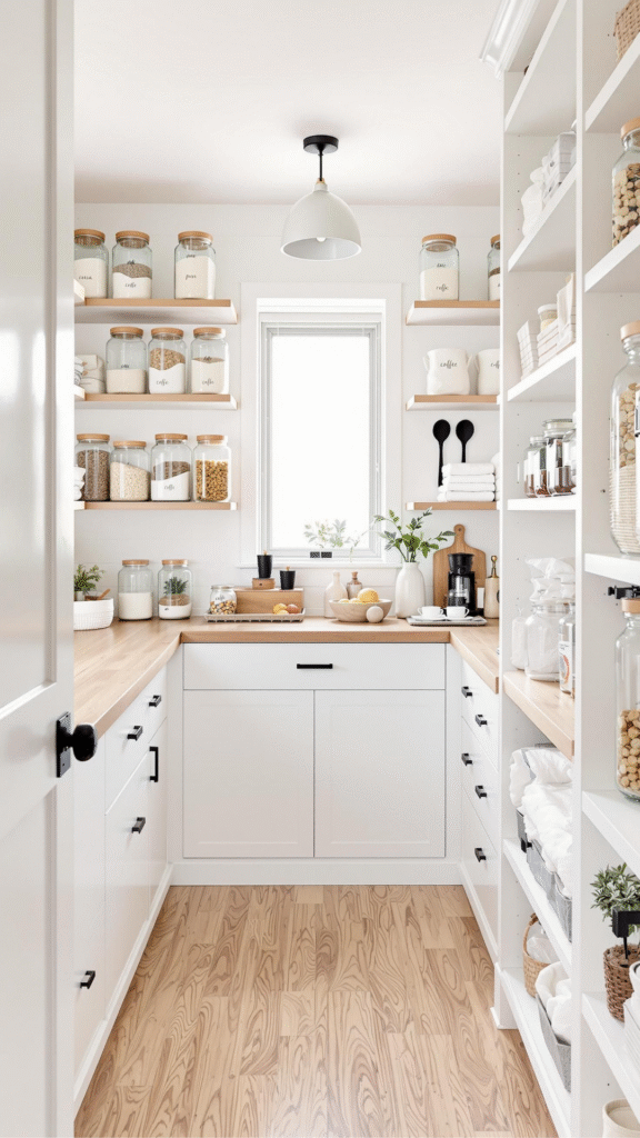Glass Canisters with Bamboo Lids