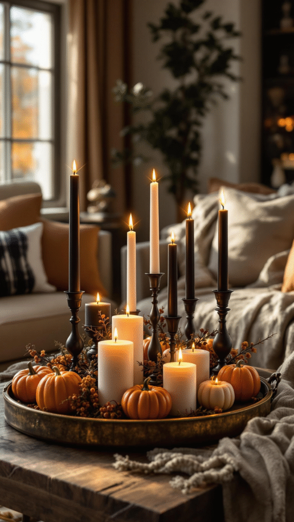 Creepy Candle Clusters