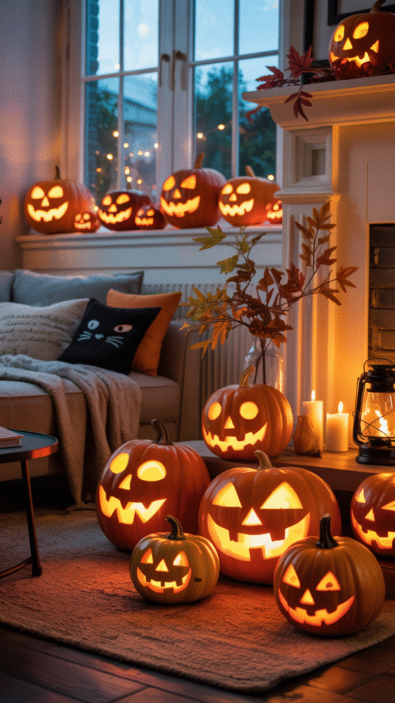Jack-o’-Lantern Display