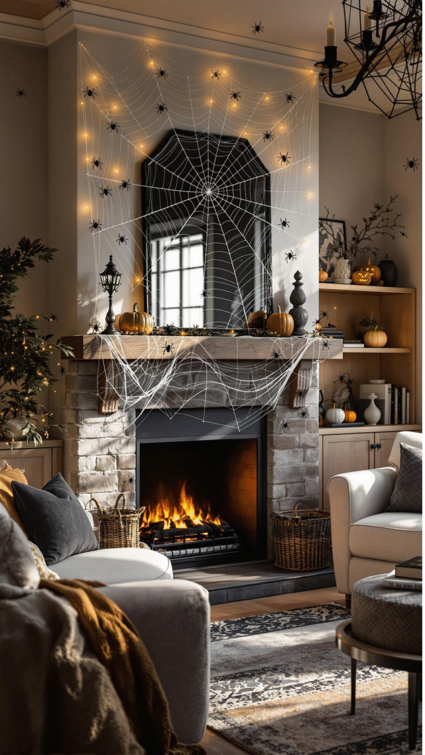 27 Spooky Halloween Living Room Decor Ideas to Try This Year