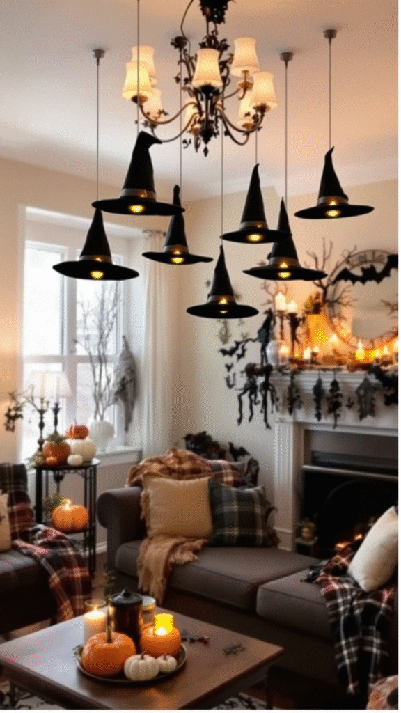 Witch Hat Chandelier