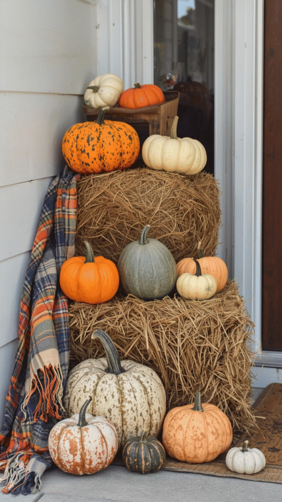 Rustic Pumpkin Stack