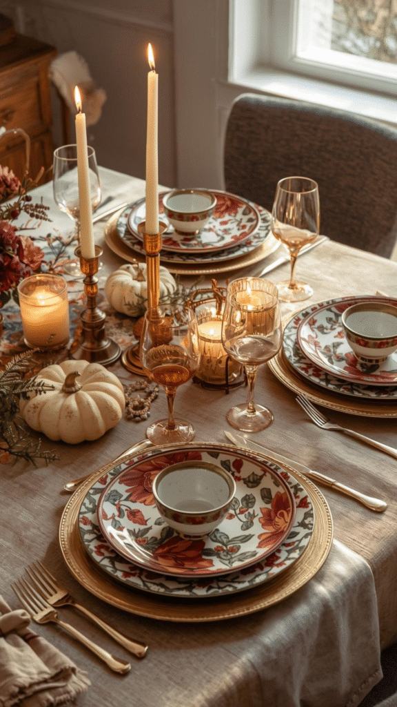 Bold Patterned Dishes