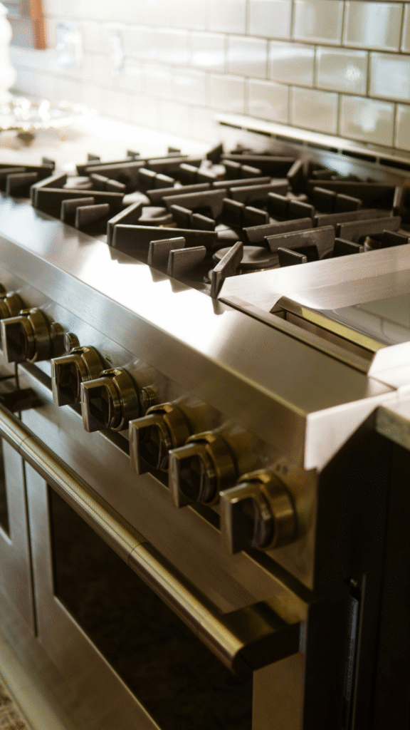Clean Oven Knobs and Handles Too