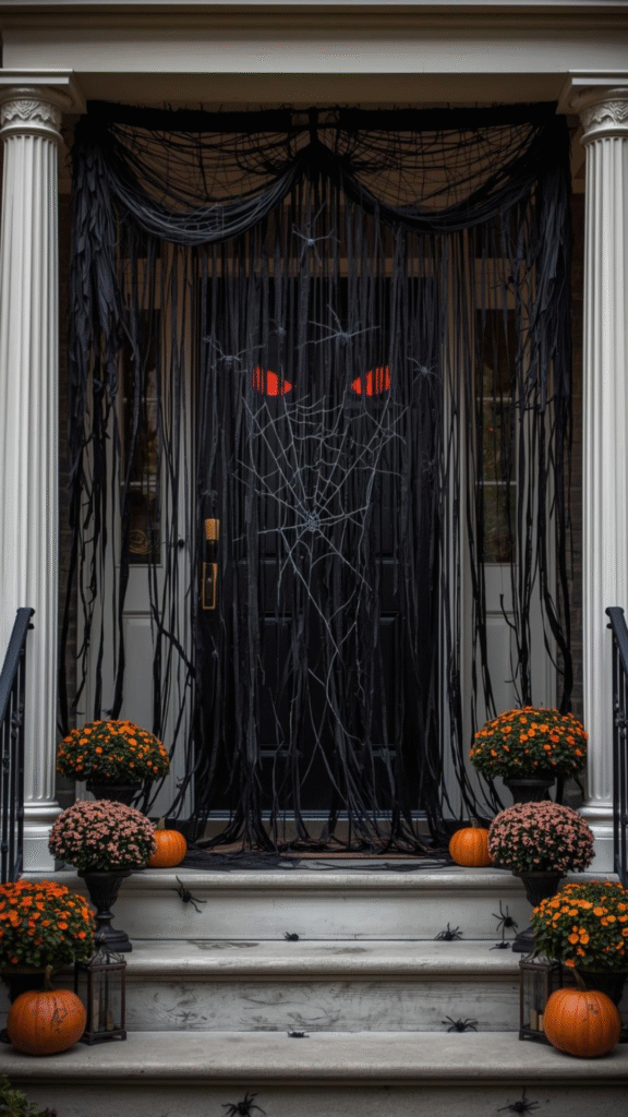 Creepy Curtain Entrance