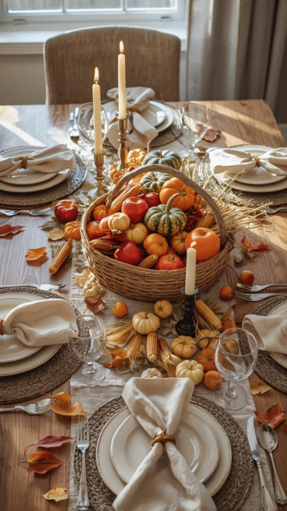 Harvest Basket Display