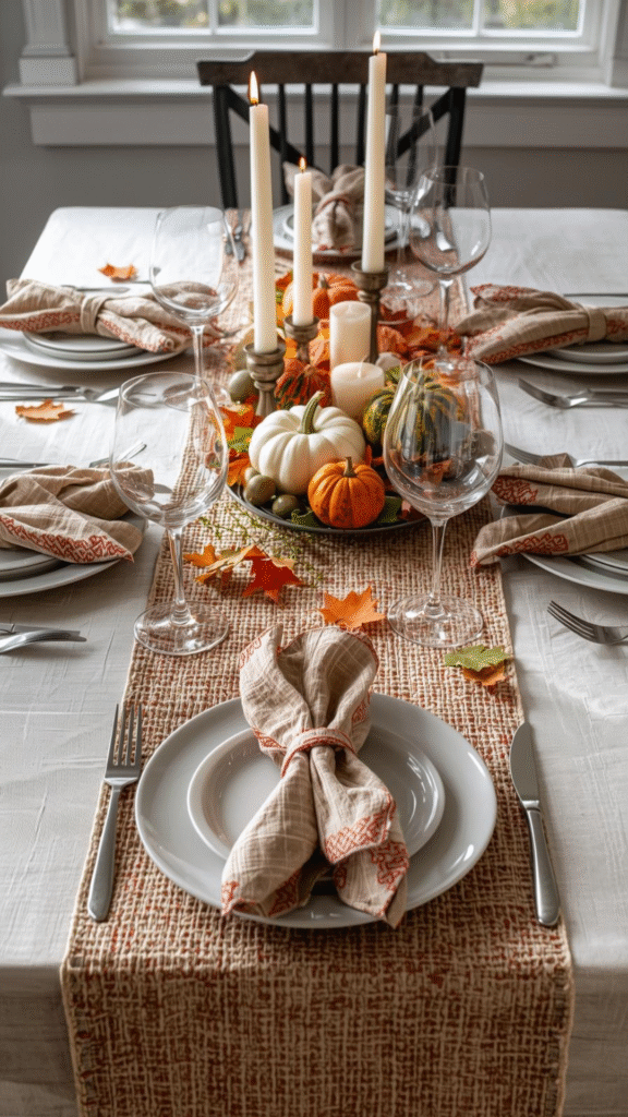 Layered Table Linens