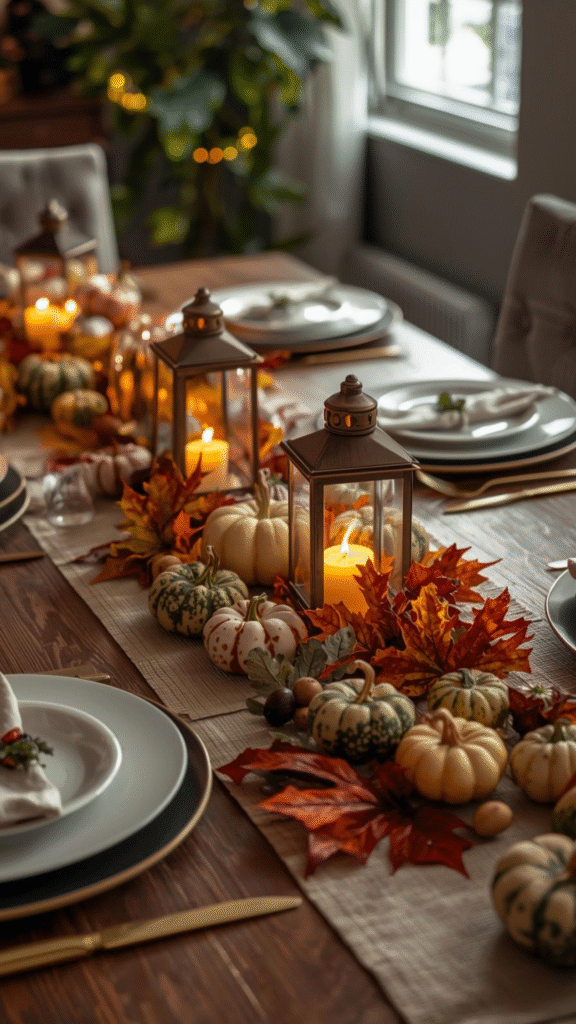 Mini Lantern Centerpieces