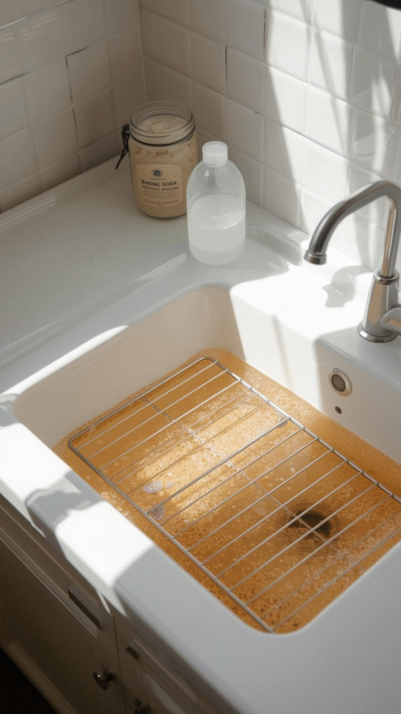 Tackle Oven Racks Separately