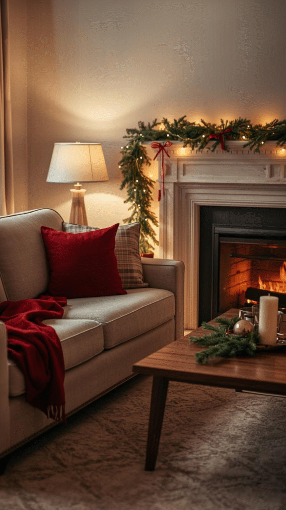 Add a Pops of Red for Classic Christmas Charm