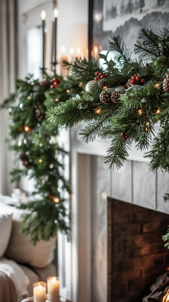 Decorate With a Natural Greenery Garland