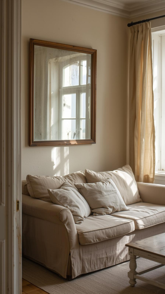 Aged Mirrors That Reflect Light and Character