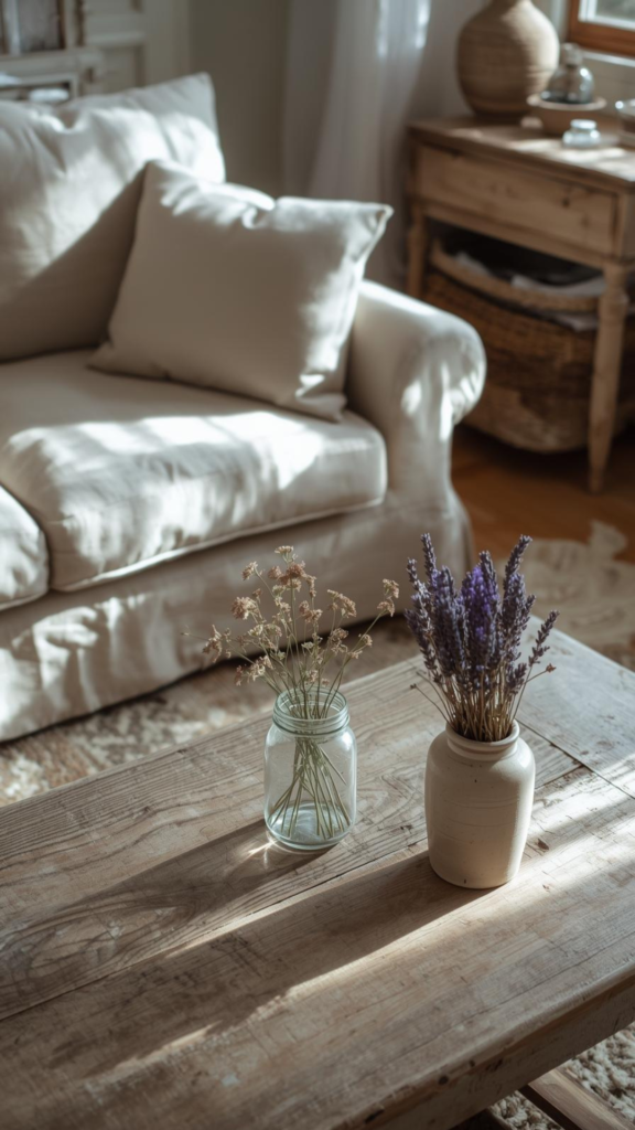 Fresh or Dried Flowers for Soft Finishing Touches