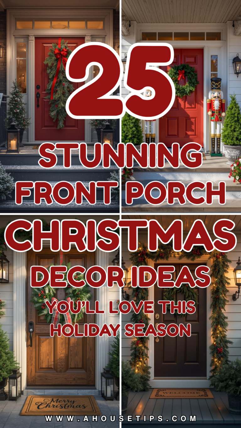 Front Porch Christmas Decor