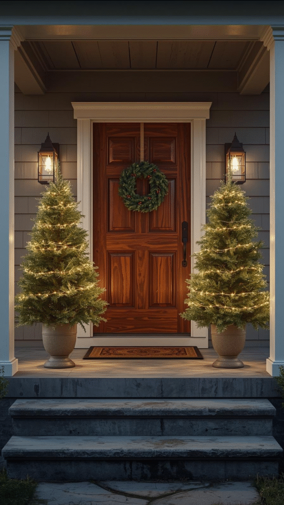 Pre Lit Mini Christmas Trees