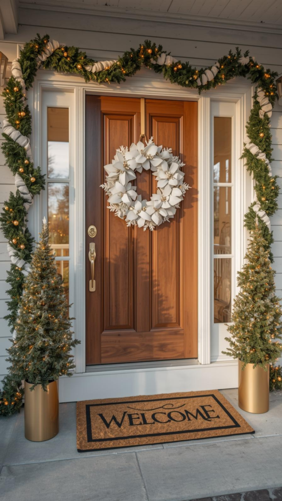 Simple Monochrome Porch Decor