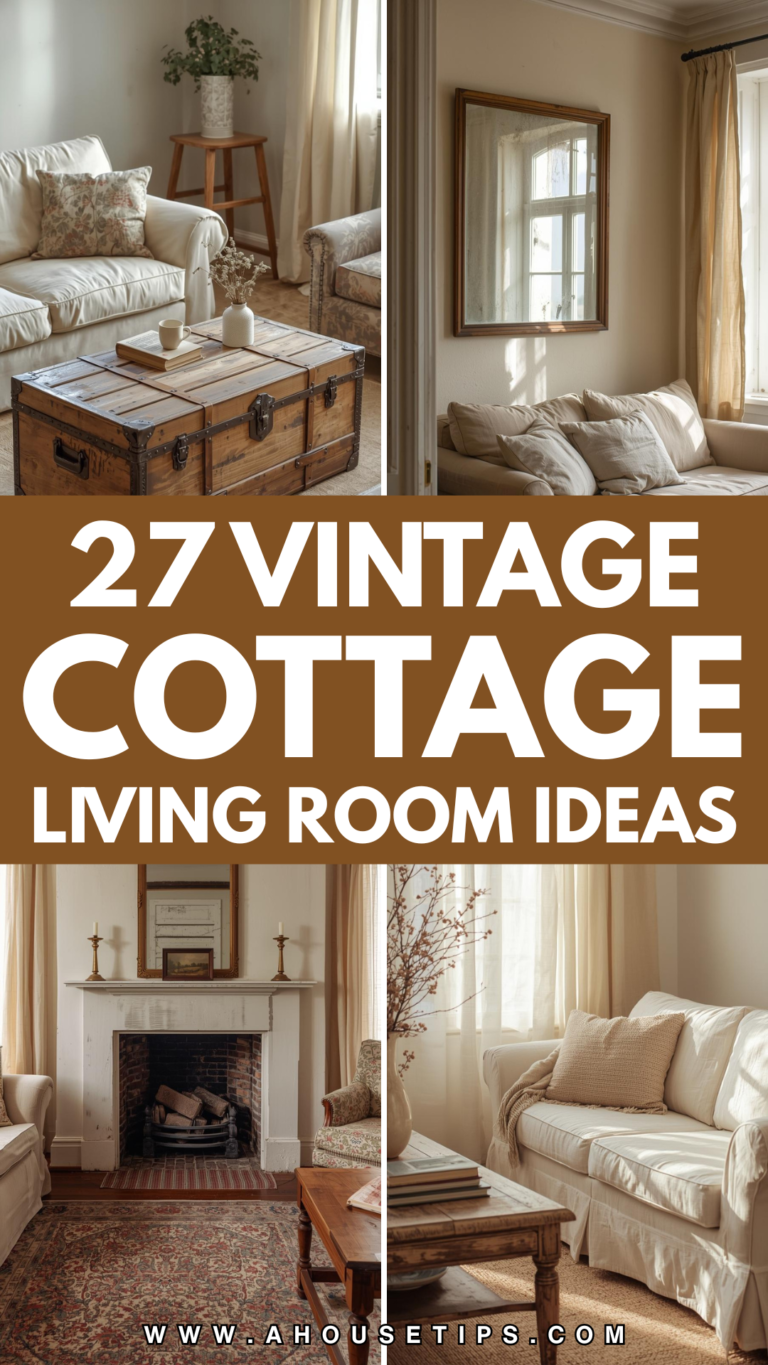 Vintage Cottage Living Room