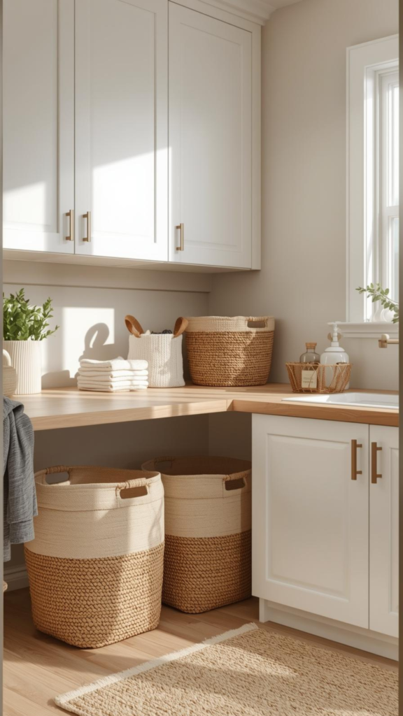 Stylish Laundry Baskets That Feel Intentional