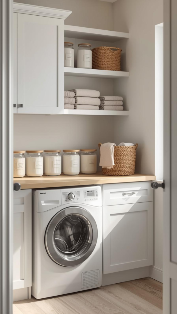 Matching Containers for a Clean and Organized Look