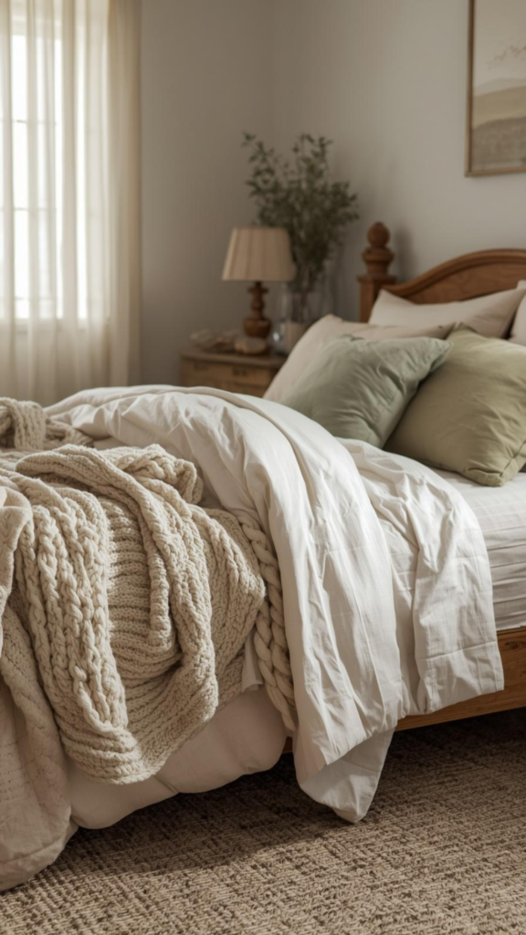 Add Soft, Cozy Bedding Layers